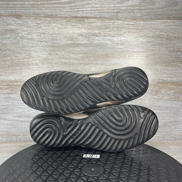 Ecco Womens Vibration II Bronze Metallic Leather Sneakers Size EU 36 US 6 - Picture 10 of 10